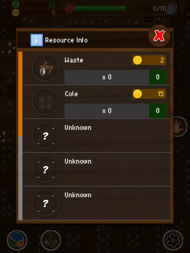 Ảnh chụp màn hình của Treasure Miner Online 2d iPad 