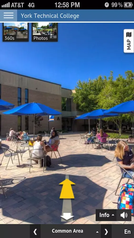 Capturas de tela do York Technical College