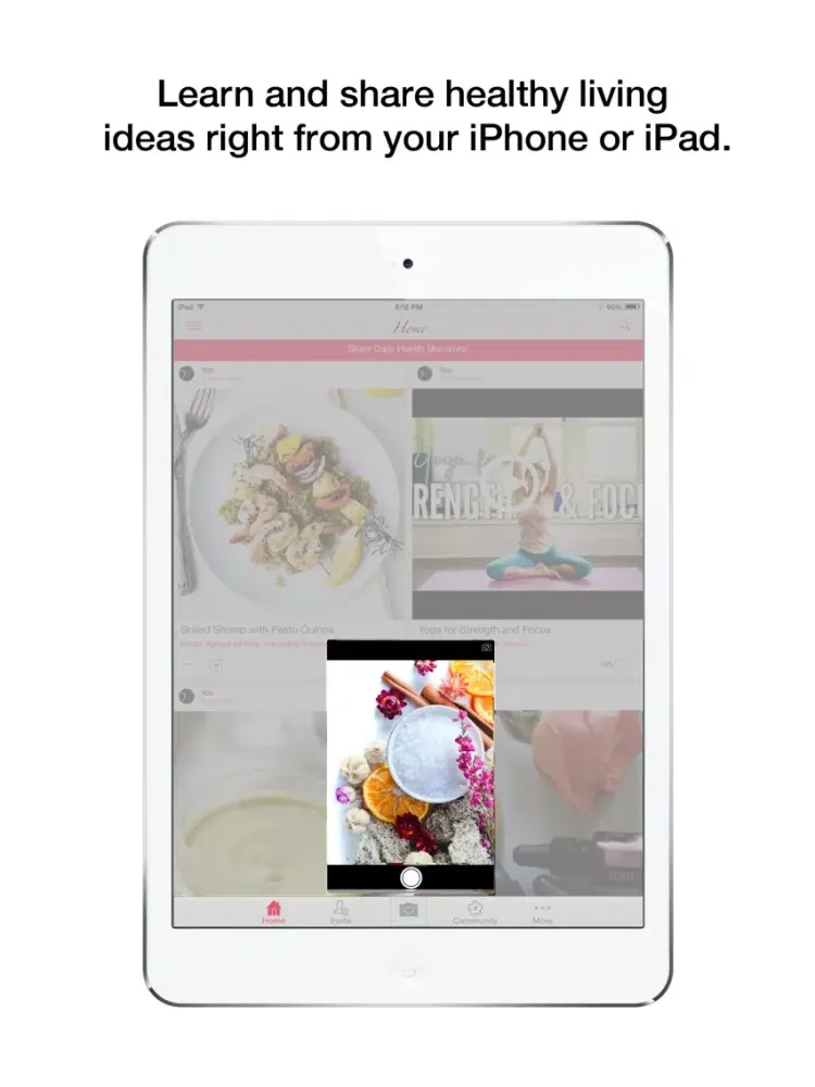 Yos - Holistic Healthy Living iPad 应用截图