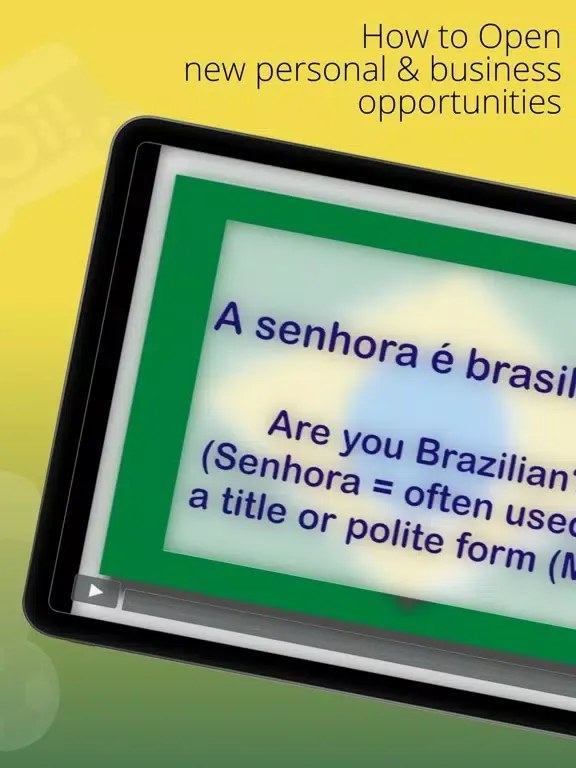 Learn Portuguese Speak Fluent iPad  스크린샷