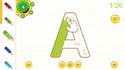 تصاویر ABC Tracing : Dragon For Kids