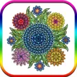 Coloring Beautiful Mandala New Theme