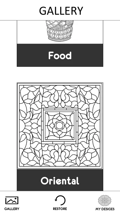 Zrzuty ekranu Coloring Beautiful Mandala New Theme
