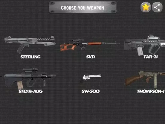Gun Shot Sounds Simulator HD iPad  Ekran Görüntüleri
