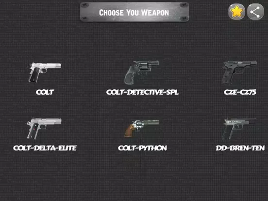 Gun Shot Sounds Simulator HD iPad  Ekran Görüntüleri