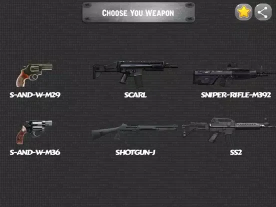 Gun Shot Sounds Simulator HD iPad  Ekran Görüntüleri