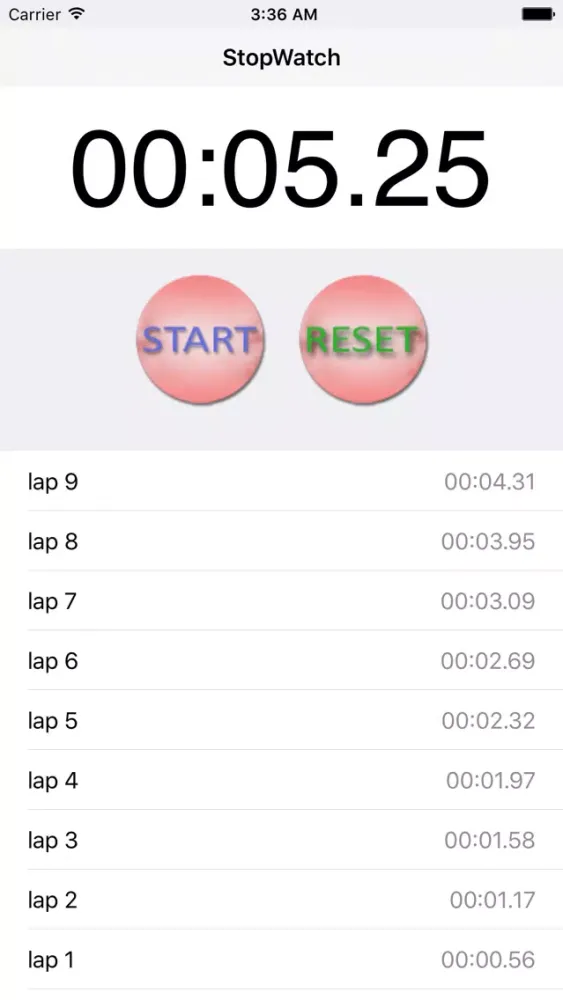 Zrzuty ekranu Stop Watch Best