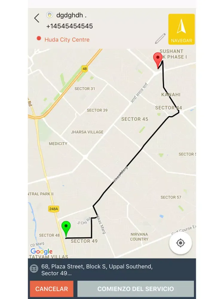 YoTaxiCab Driver iPad 应用截图