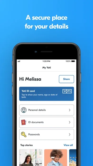 تصاویر Yoti - Your digital identity