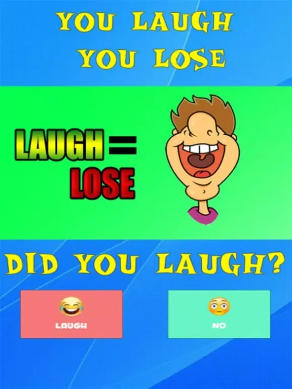 You Laugh You Lose Challenge 3D Game iPad  Screenshots