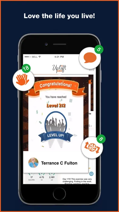 تصاویر Uplift Mind Fitness App