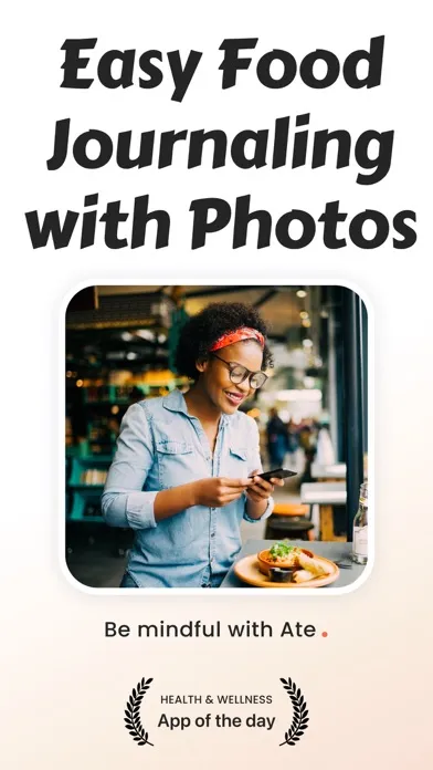 Ate Food Journal + Photo Diary Screenshots