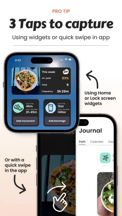 Ate Food Journal + Photo Diary Screenshots