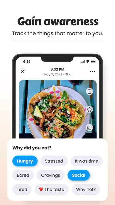 Ate Food Journal + Photo Diary Screenshots