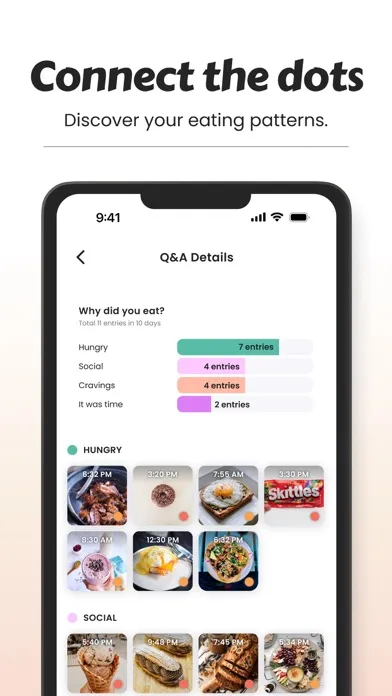 Ate Food Journal + Photo Diary Screenshots
