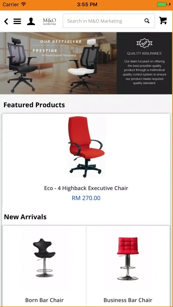 Capturas de pantalla de M&O Marketing