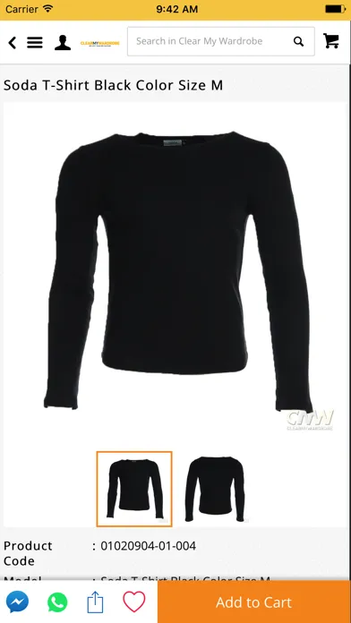 Zrzuty ekranu Clear My Wardrobe - fashion