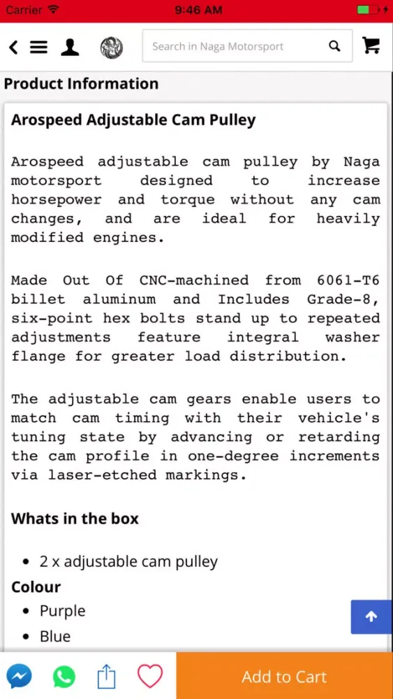 Tangkapan skrin Naga Motorsport