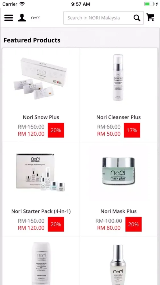 NORI Malaysia سکرین شاٹس