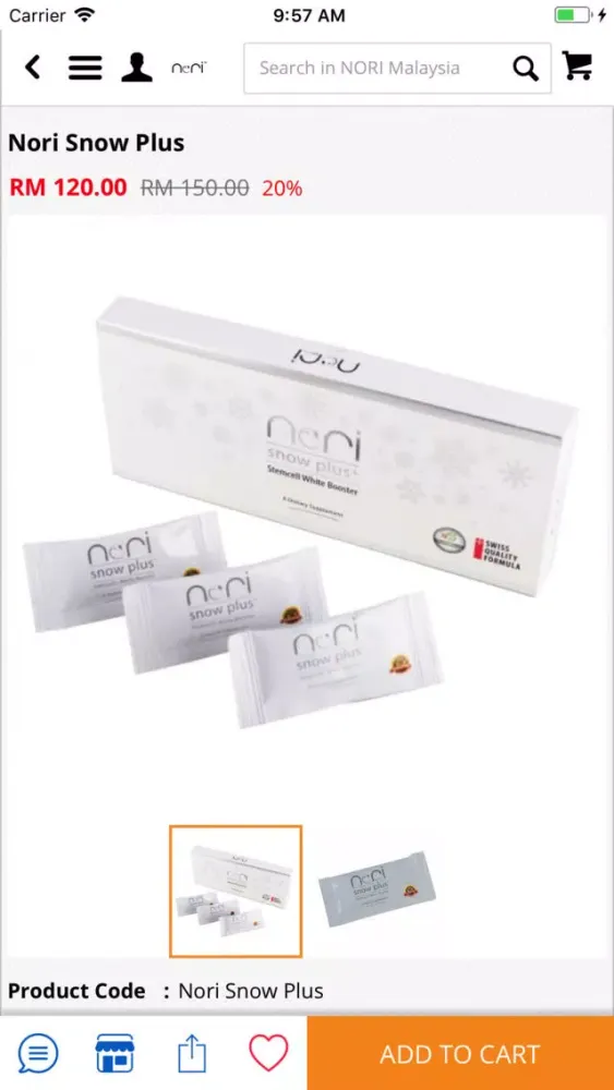 NORI Malaysia سکرین شاٹس