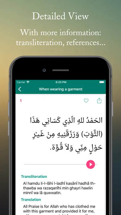 Screenshot di Daily Supplications