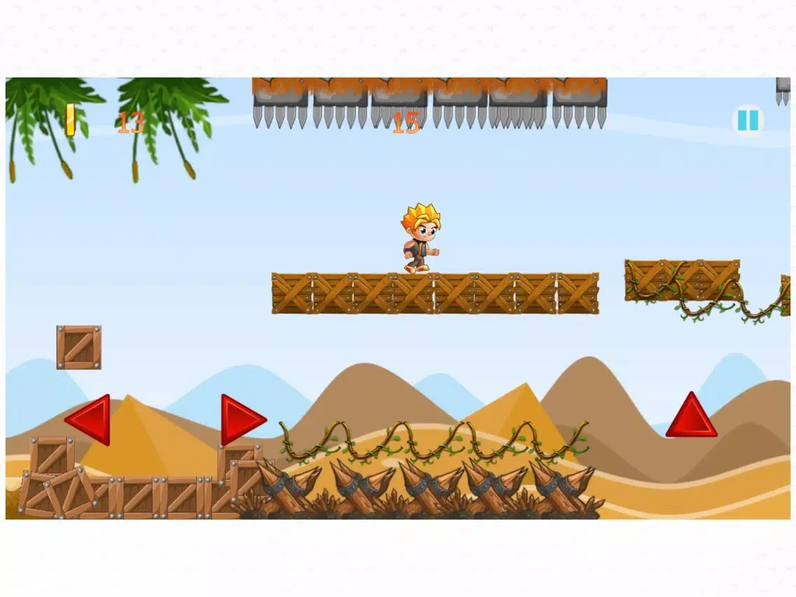 Tangkapan layar Super Werda : Jungle Adventure iPad 