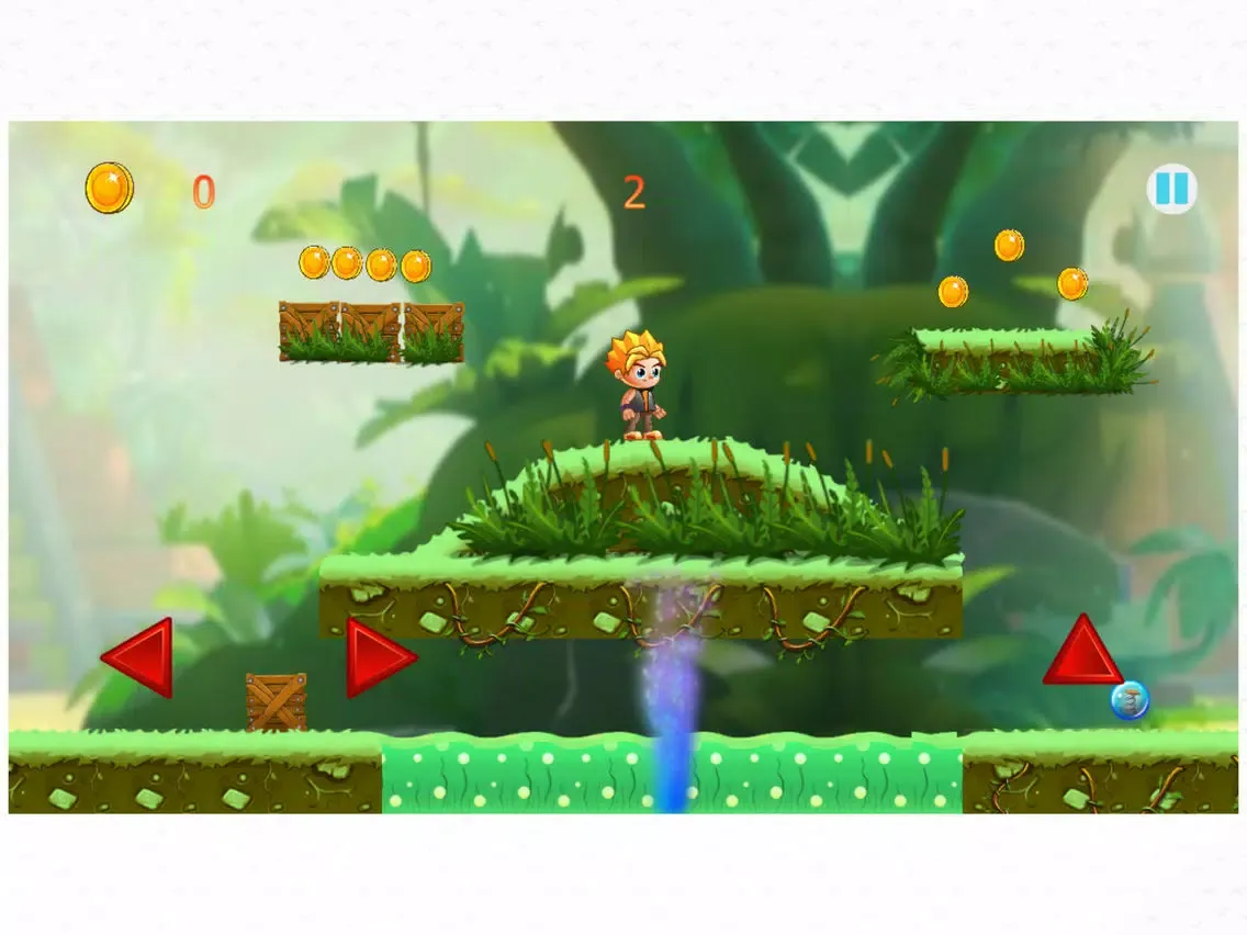 Tangkapan layar Super Werda : Jungle Adventure iPad 