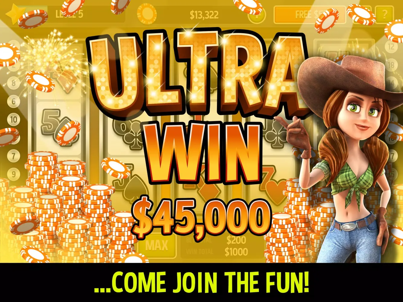 Zrzuty ekranu Poker Slot Spin - Texas Holdem