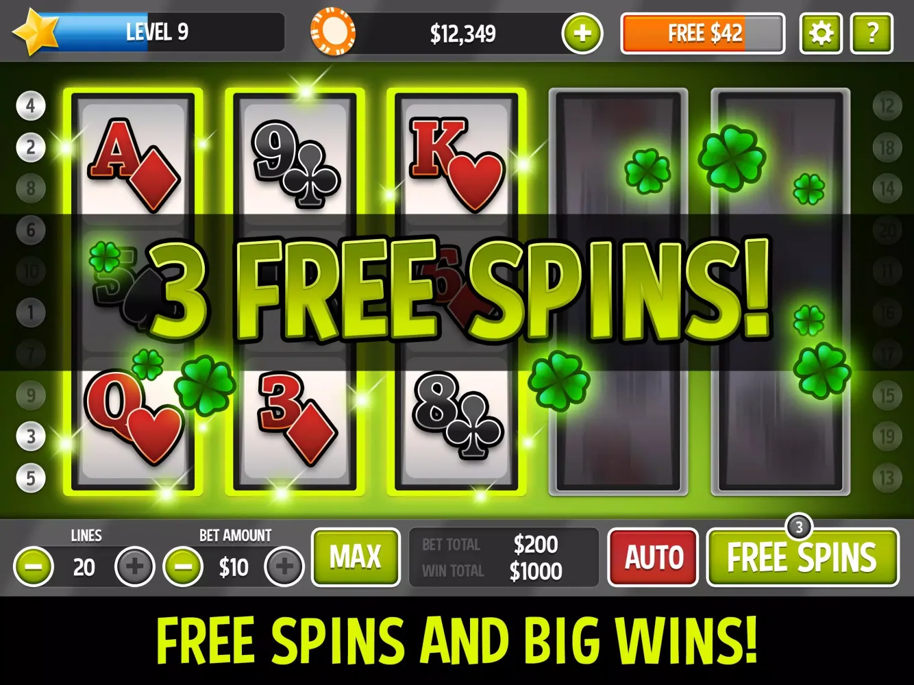 Zrzuty ekranu Poker Slot Spin - Texas Holdem