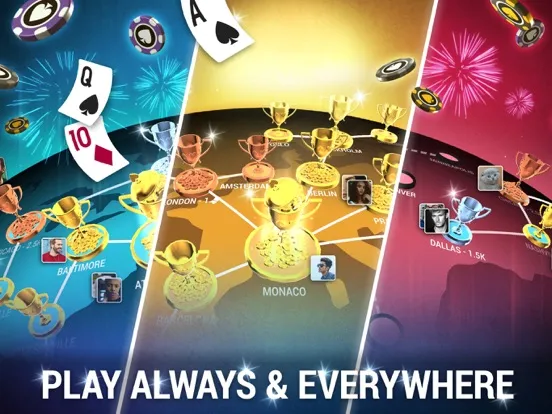 ภาพหน้าจอของ Poker World - Offline Poker iPad 