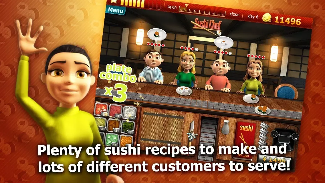 Zrzuty ekranu Youda Sushi Chef