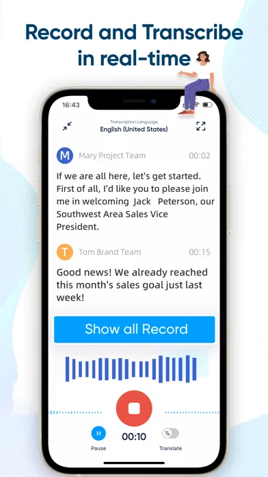 iRecord: Transcribe Voice Memo Ekran Görüntüleri