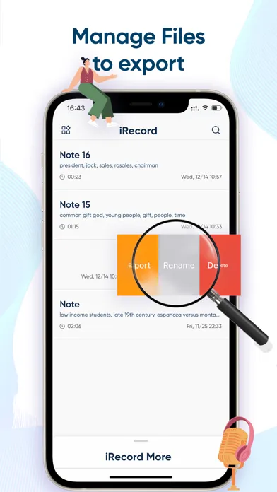 iRecord: Transcribe Voice Memo Ekran Görüntüleri