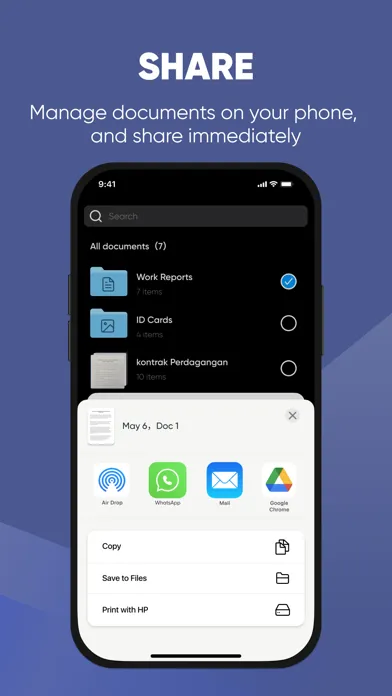 Lens Scanner: PDF Camera OCR应用截图