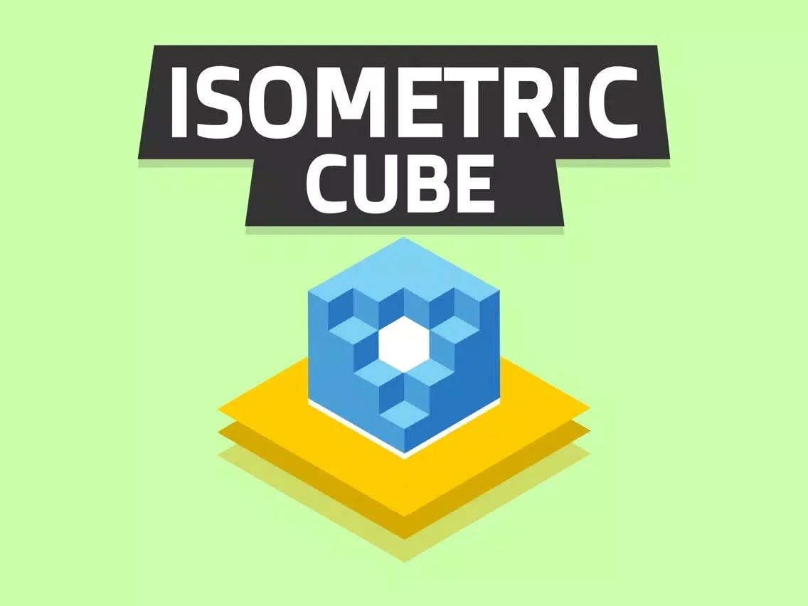 تصاویر Isometric Cube iPad 