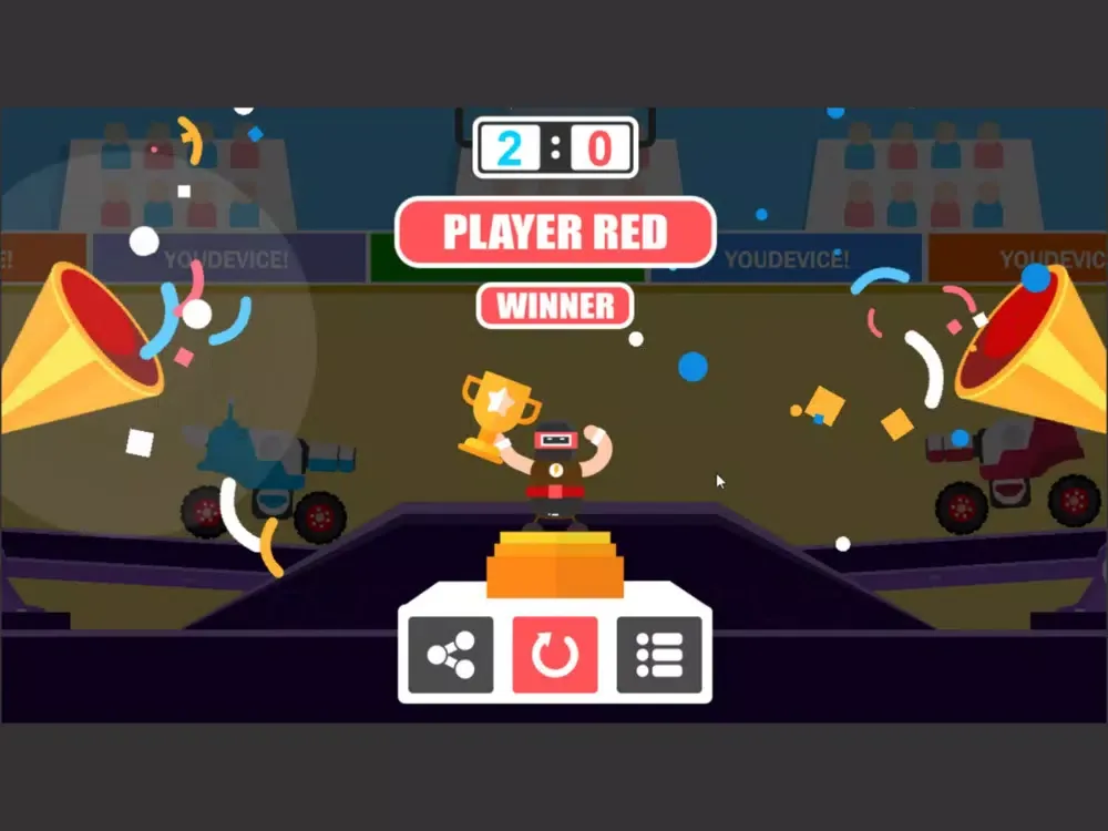 Ảnh chụp màn hình của SuperBattle2 iPad 