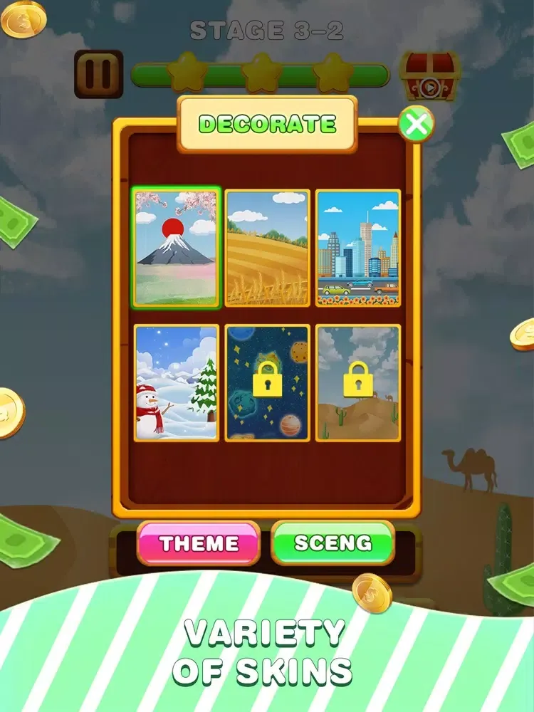 Tile Sort Master Match 3 iPad  Screenshots