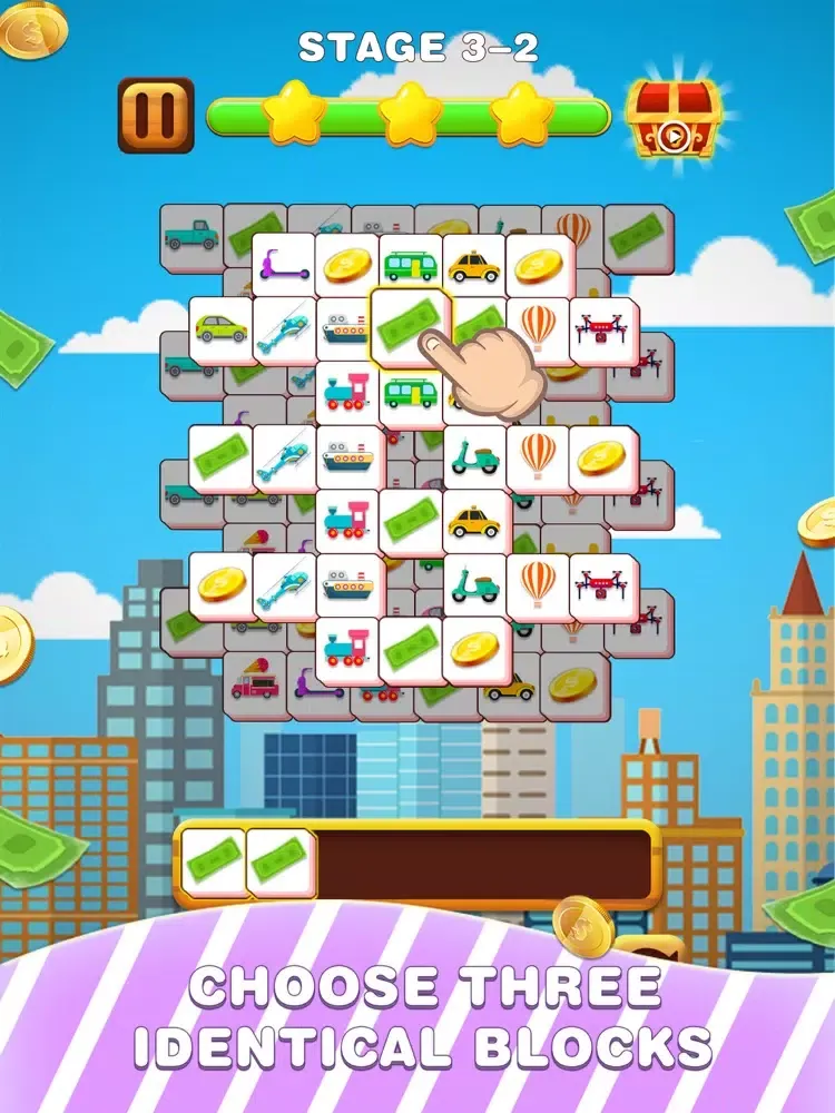 Tile Sort Master Match 3 iPad  Screenshots