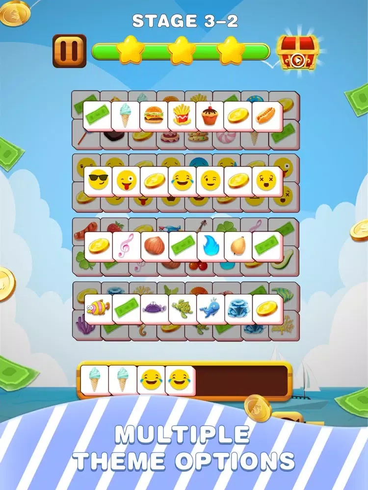 Tile Sort Master Match 3 iPad  Screenshots