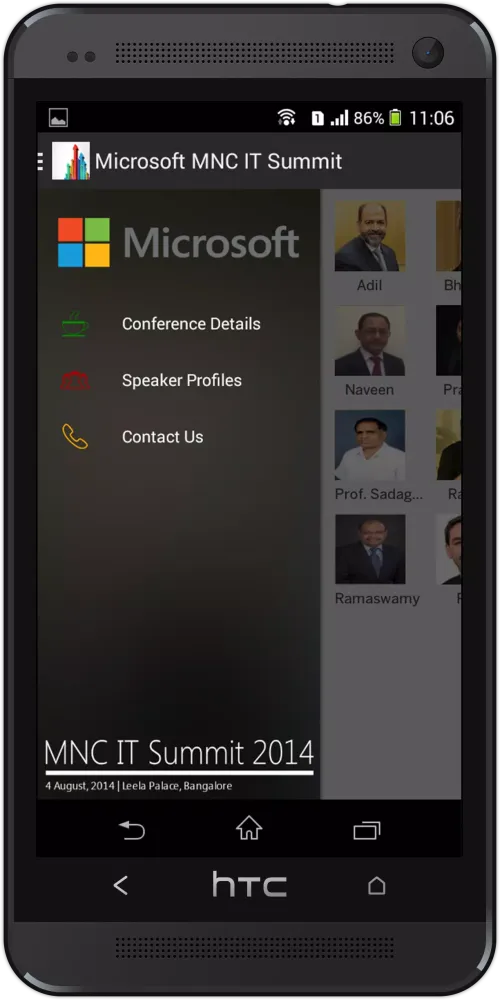 Capturas de pantalla de Microsoft MNC IT Summit