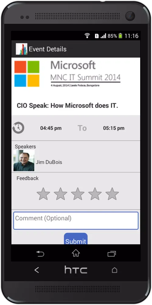 Capturas de pantalla de Microsoft MNC IT Summit