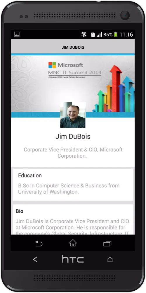Capturas de pantalla de Microsoft MNC IT Summit