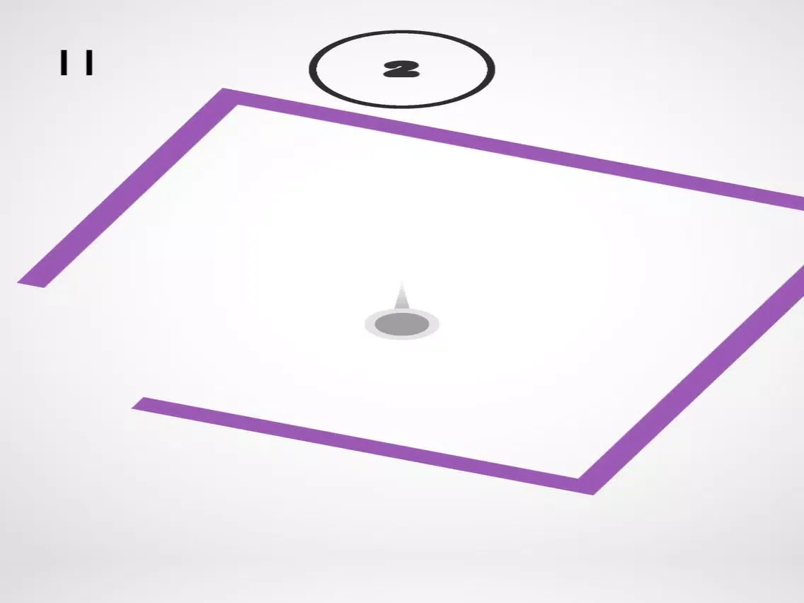 Ảnh chụp màn hình của Down Ball - Falling Challenge iPad 