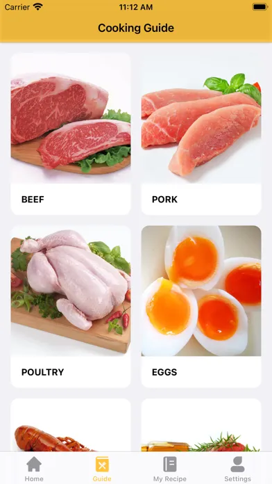 Zrzuty ekranu Sous Vide Cooker