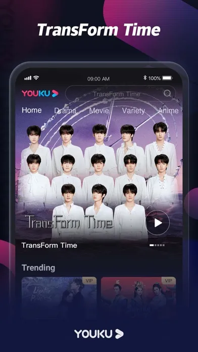 Tangkapan skrin YOUKU-Drama, Film, Show, Anime