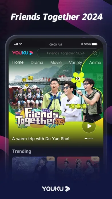 Tangkapan skrin YOUKU-Drama, Film, Show, Anime