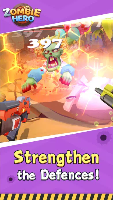 Zombie Hero - Guard our home Screenshots