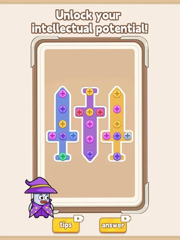تصاویر Glass Nut & Bolt Puzzles iPad 