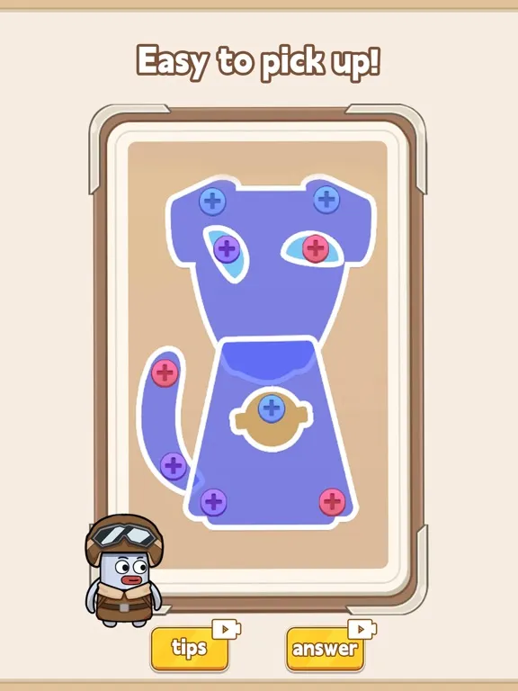 تصاویر Glass Nut & Bolt Puzzles iPad 