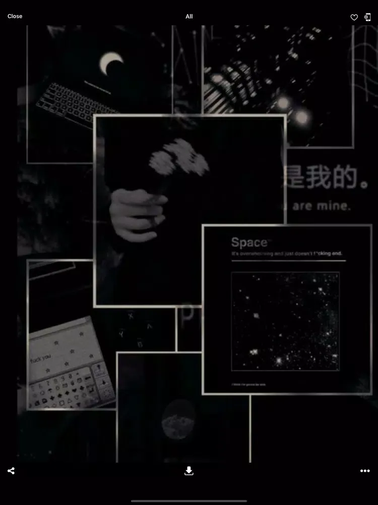 Black Aesthetic Wallpapers HD iPad  Ekran Görüntüleri